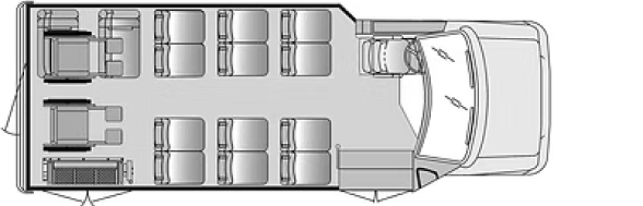 12 Passenger + Driver